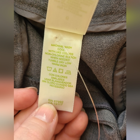 Sigrid Olsen Charcoal Dress Pants - Picture 7 of 8